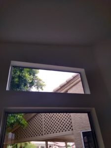 after replacement foggy window